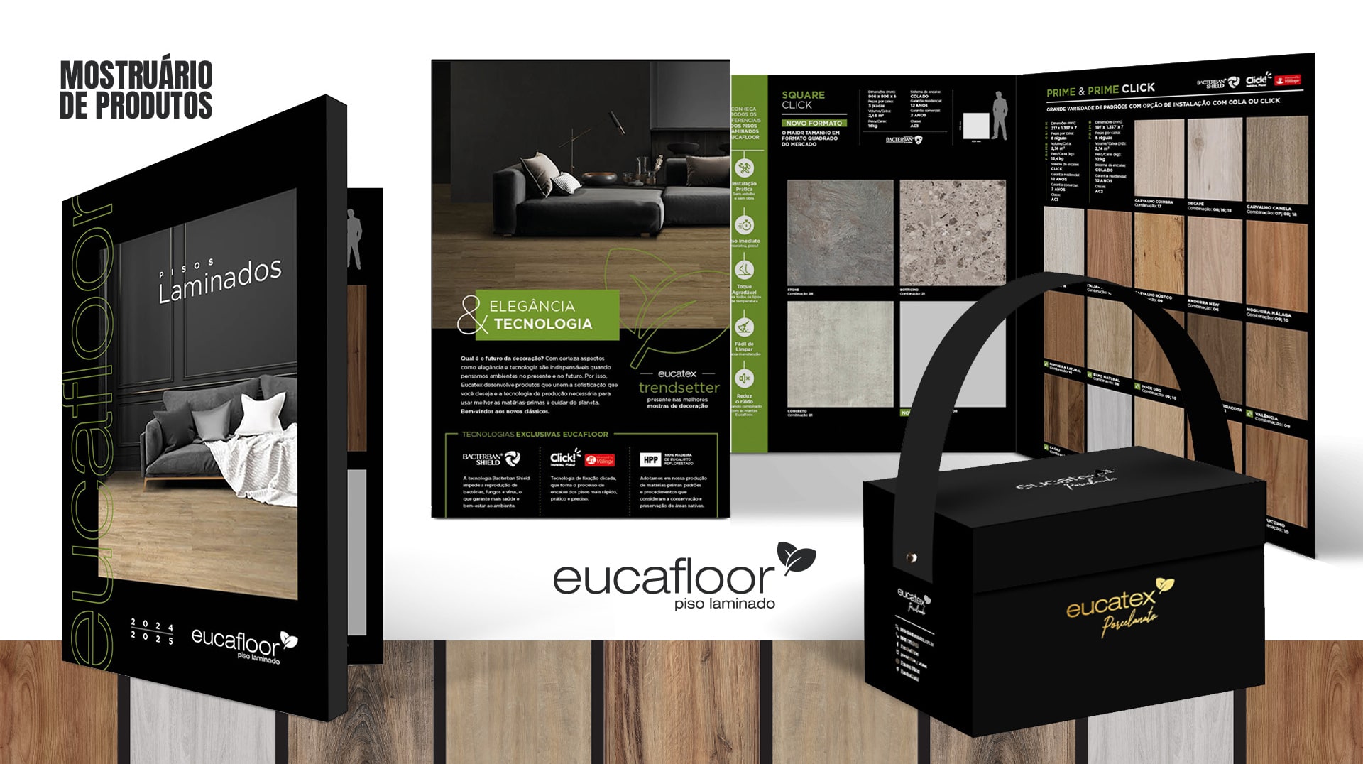 Eucafloor - Monstruário de produtos