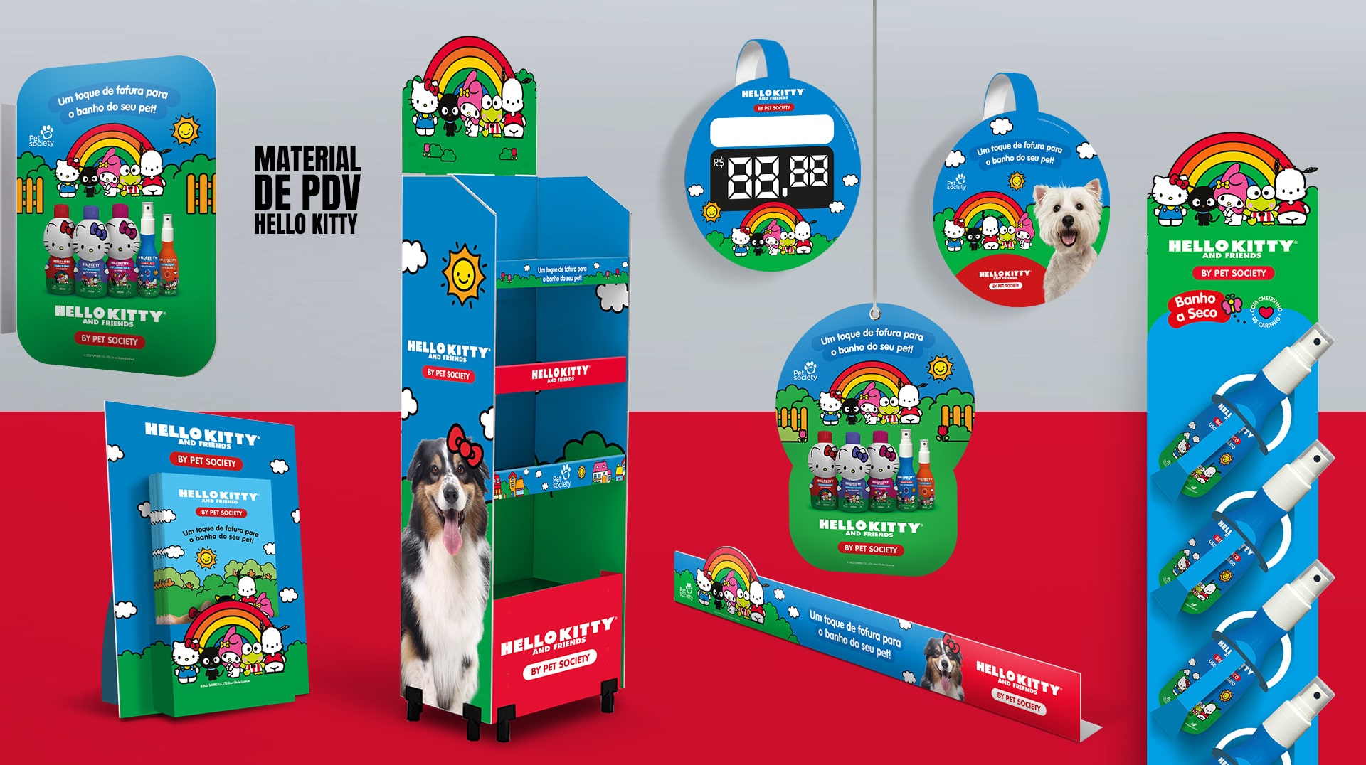 Pet Society - Material de PDV Hello Kitty